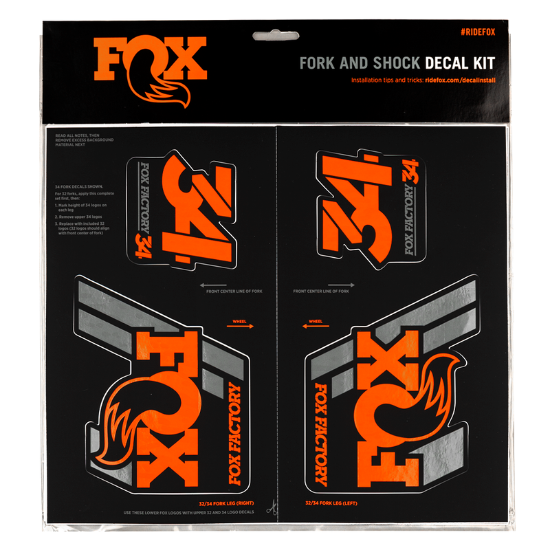 Fox Fox Heritage Decal Kit