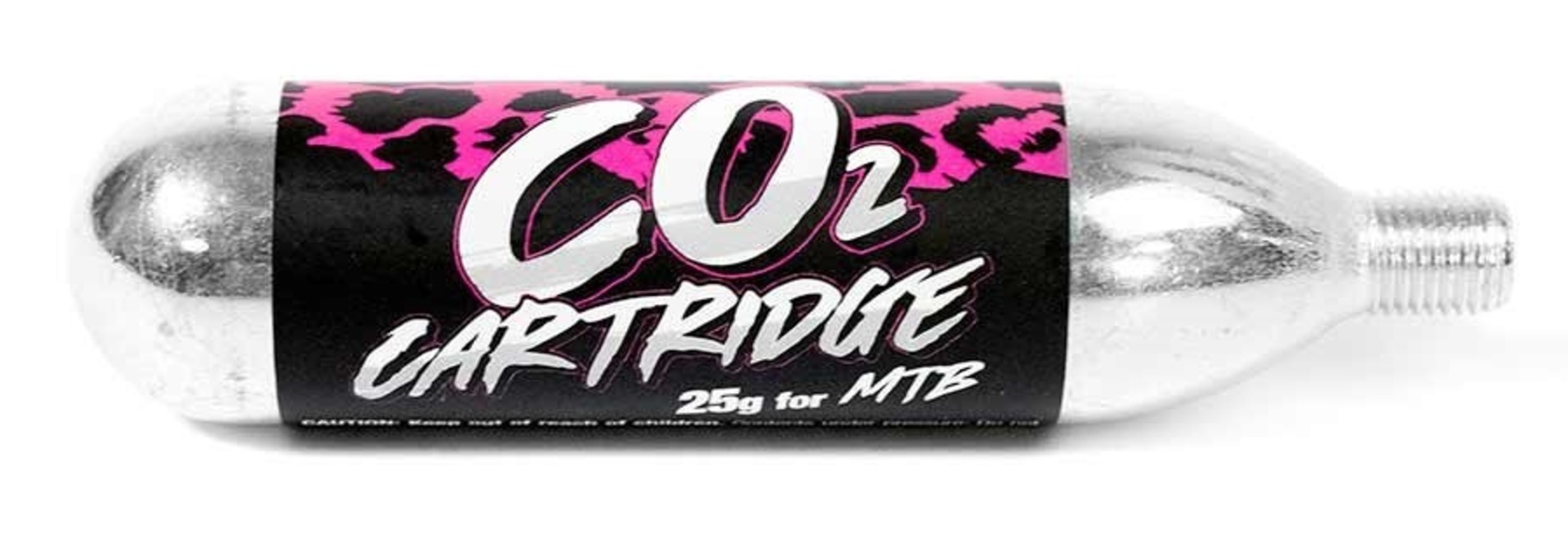 Muc-Off, 25g CO2 Cartridges, Threaded, 25pcs