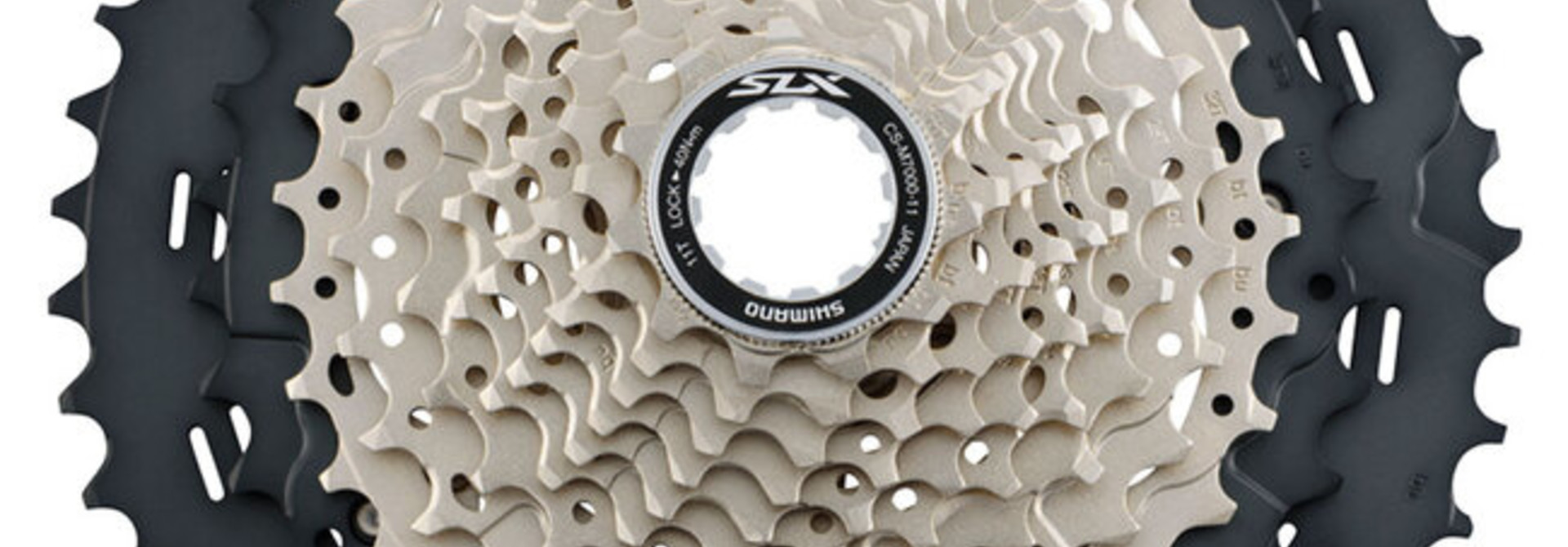 Shimano Cassette Sprocket, CS-M7000, SLX, 11-Speed, 11-13-15-17-19-21-24-28-32-37-46T, IND.PACK