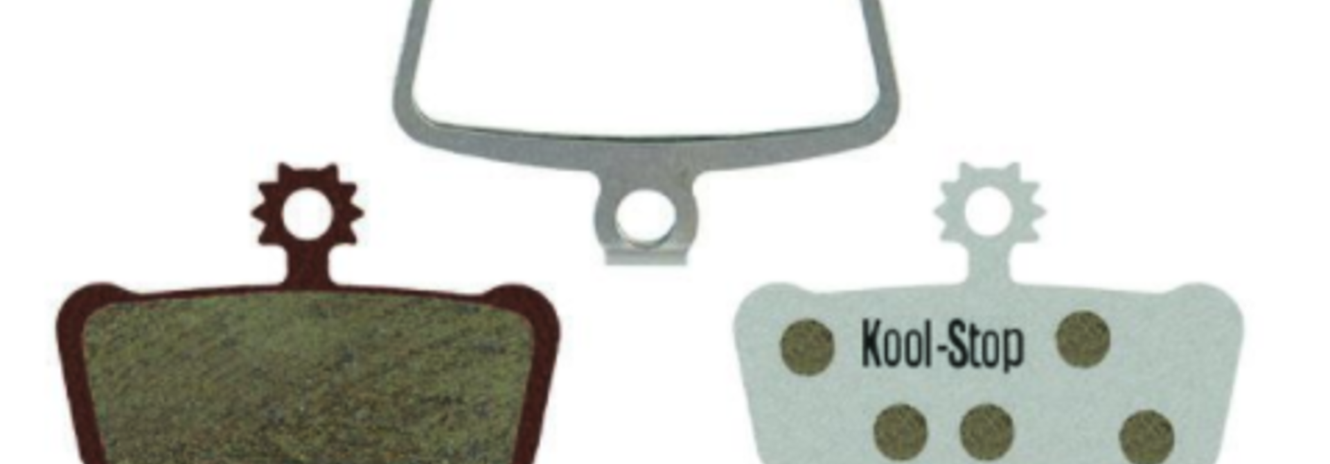 Kool-Stop XO/Elixir/Guide Disc Brake Pads, Aluminum Plate