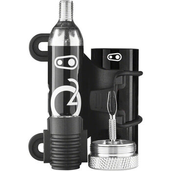 Crankbrothers Crank Brothers Cigar Tool  (Plug Kit And CO2 Head) Black And Silver