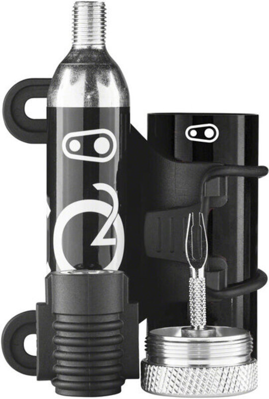 Crankbrothers Crank Brothers Cigar Tool  (Plug Kit And CO2 Head) Black And Silver