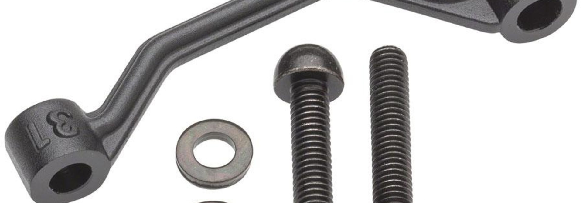 Hayes Post Mount Disc Brake Adaptor - 160 mm Mount for 180 mm Rotor