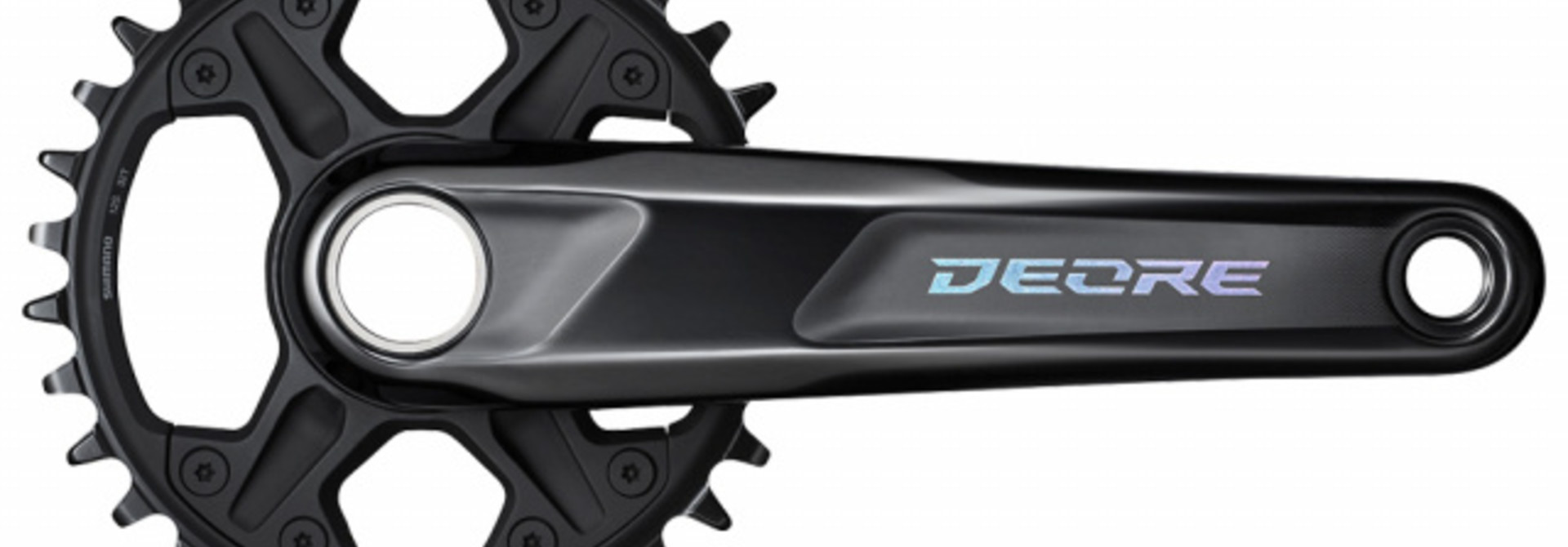 Shimano Deore 12 Crankset, FC-M6130-1, 170mm, 30T, 56.5mm Chain Line