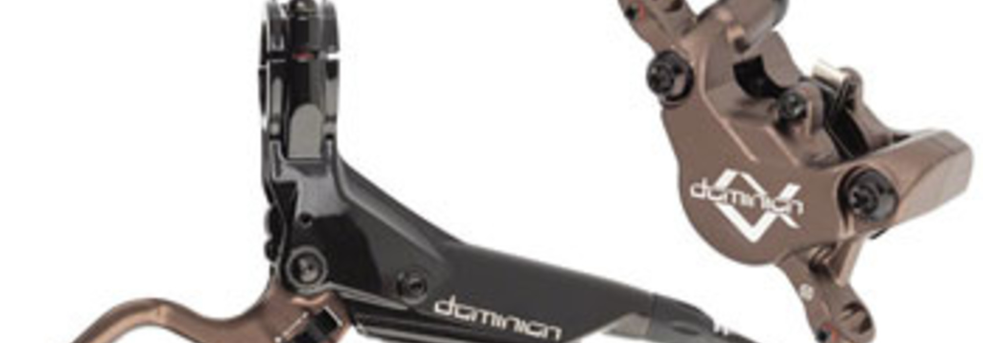 Hayes Dominion A2 SFL Disc Brake and Lever - Front, Hydraulic, Post Mount, Black/Bronze