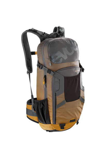EVOC, FR Enduro, Protector backpack, 16L, Carbon Grey/Loam, ML