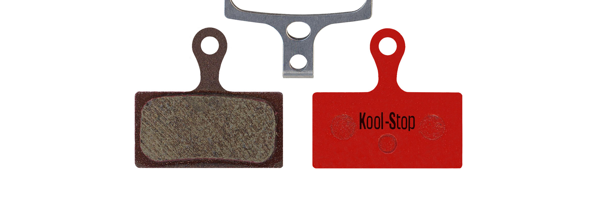 Kool-Stop Shimano Organic M9000/M8000 Disc Brake Pads Steel Plate #KS-D635
