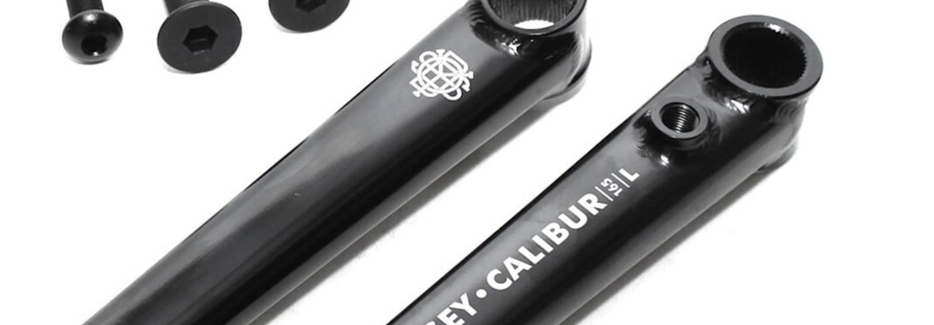 Odyssey Calibur V2 Crankset - 170mm, Right Hand/Left Hand Drive, Black