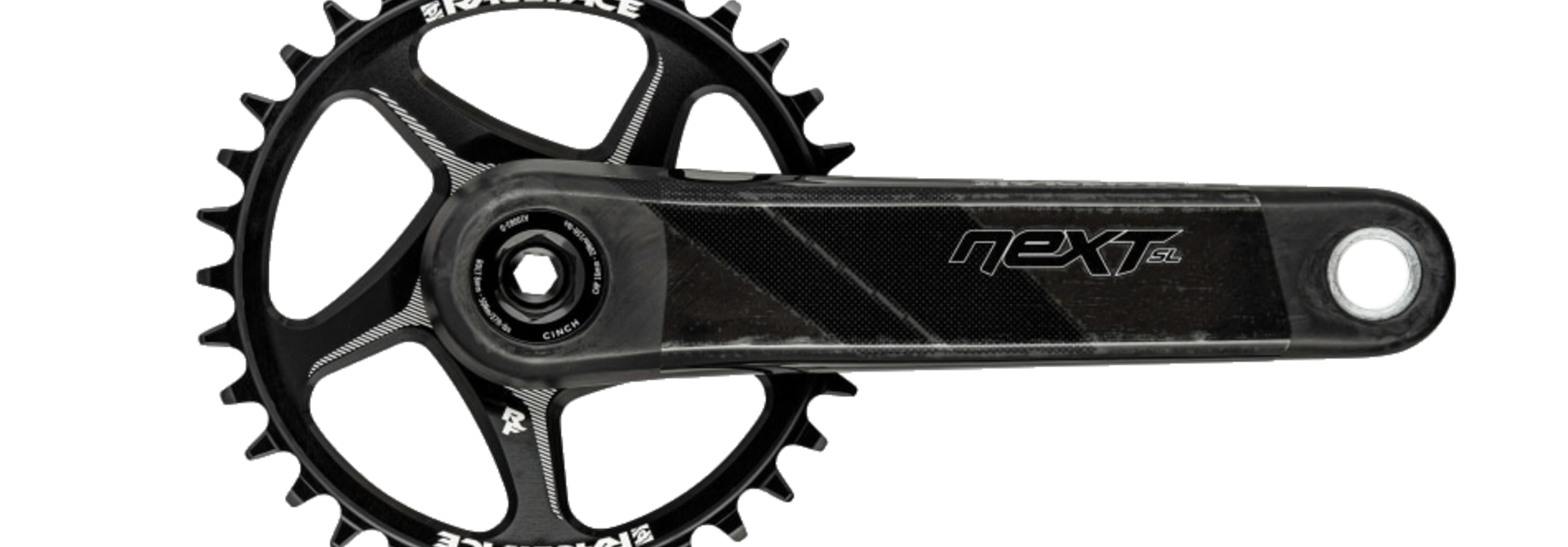Raceface Next SL Crankset 136 Arm 175 Black
