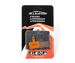 Alligator Organic Disc Brake Pads, Shimano M575/M495 (2 piston