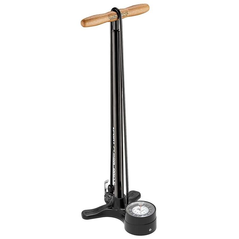 Lezyne Lezyne Sport Floor Drive 3.5" Floor Pump - Dual Valve Head (220PSI / Black)