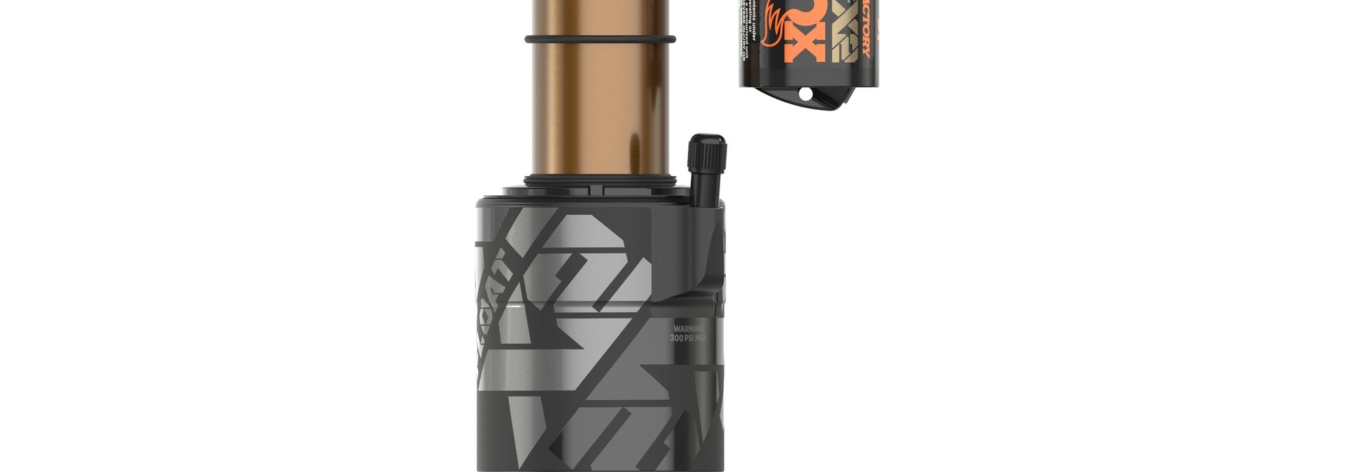 2021 Fox FLOAT X2, Factory, Trunnion, 185 x 50
