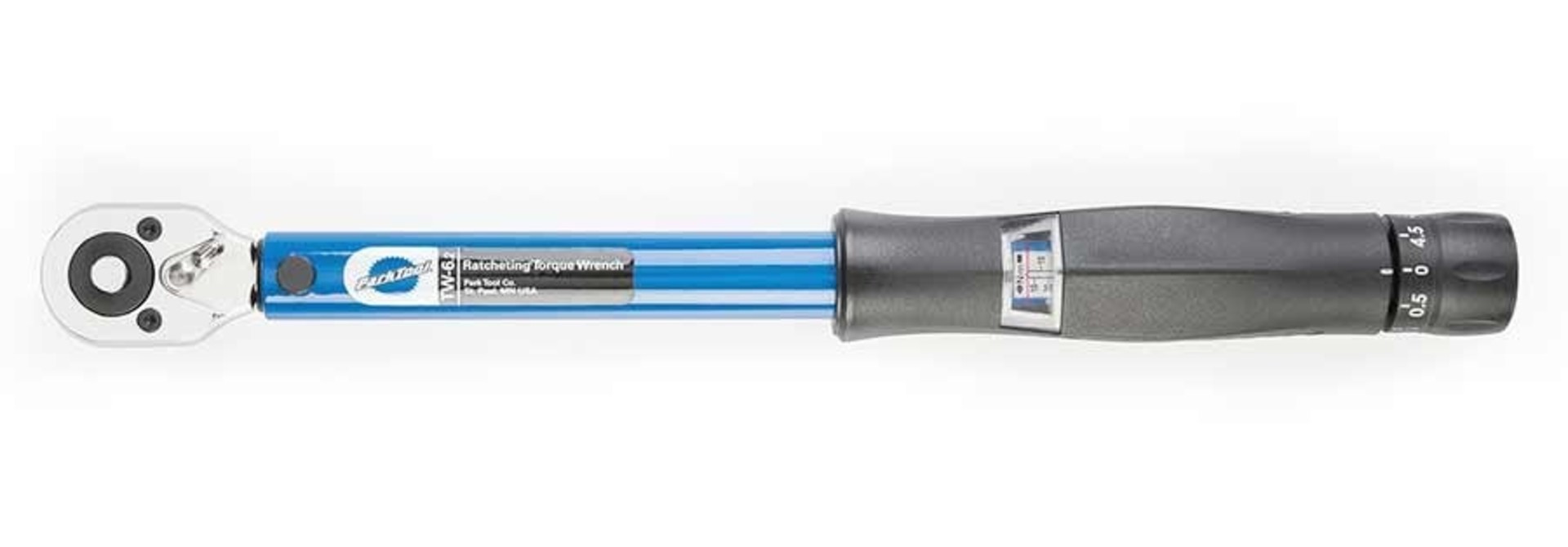 Park Tool - TW-6 Ratcheting 'Click-Type' Torque Wrench - 3/8'' Driver