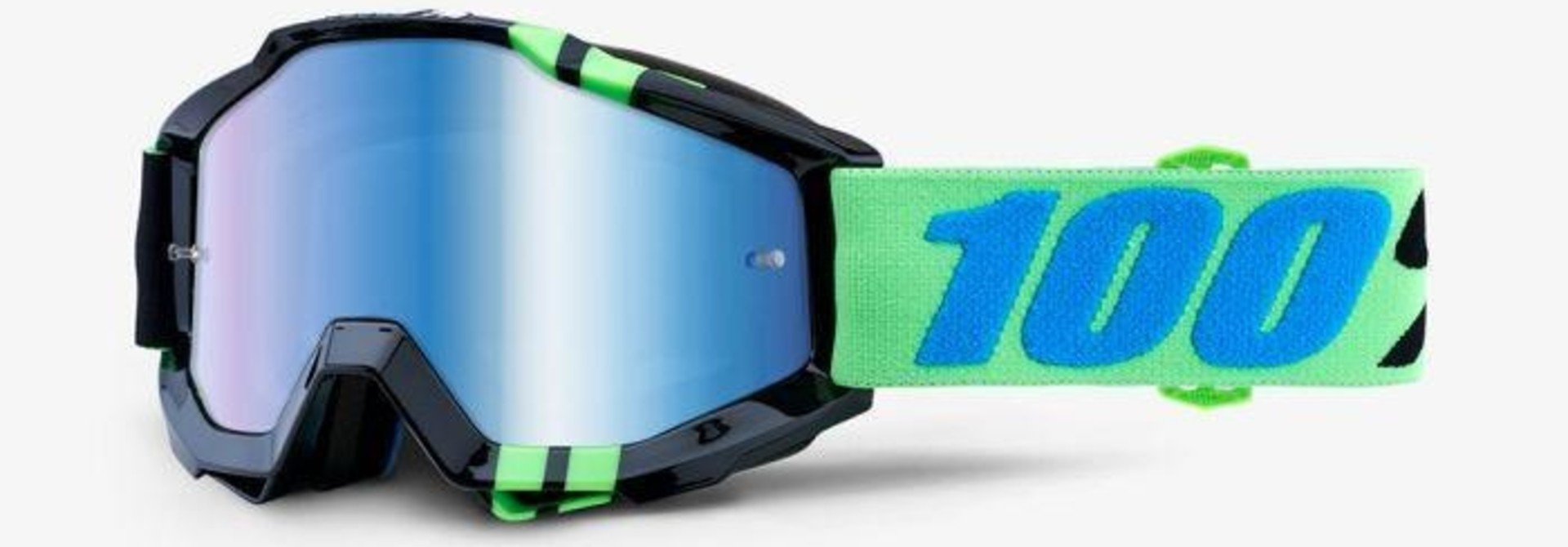 100% Accuri Goggles Mirror Zerg (1 Extra Clear Lens Included)