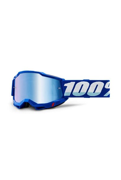 100% Accuri2 Mirror Goggle (1 Extra Clear Lens Included)