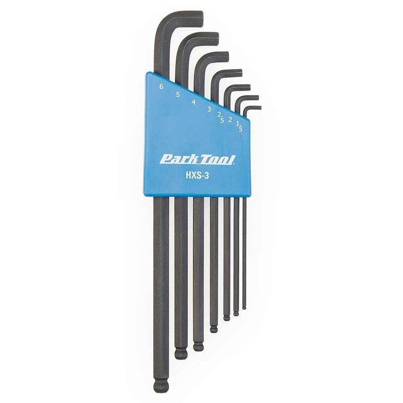 Park Tool Park Tool (HXS-3) Stubby Hex Wrench Set