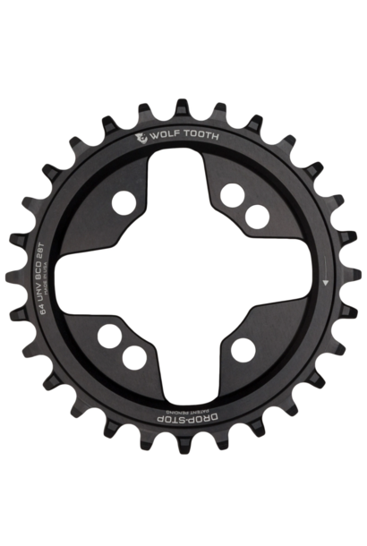 Wolf Tooth Components BCD 64mm Universal Chainring Black