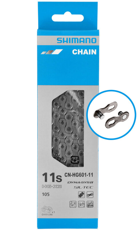 Shimano Shimano  HG601 11 Speed Chain 126 Links With Quick Link