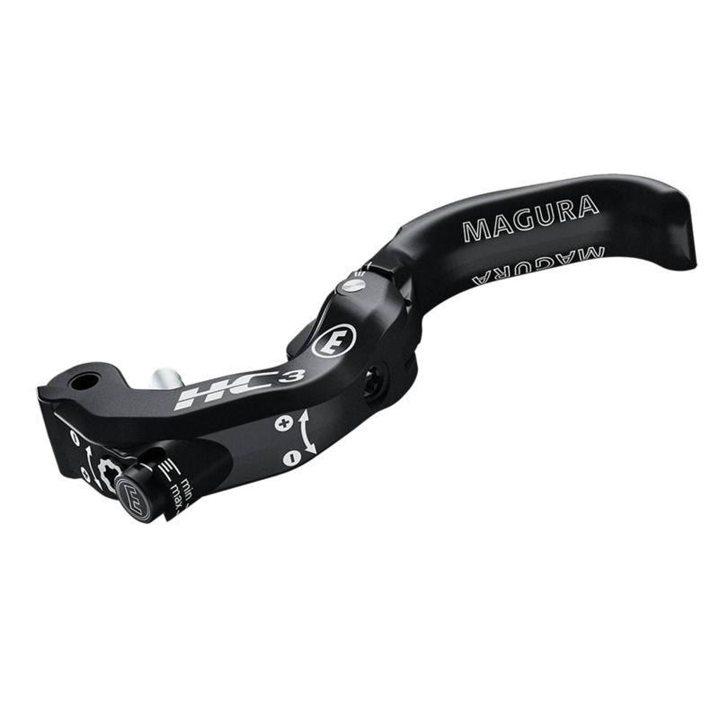 Magura Magura MT7 HC3 Disc Brake and Lever | Front or Rear | 45th Anniversary Edition Black/Orange