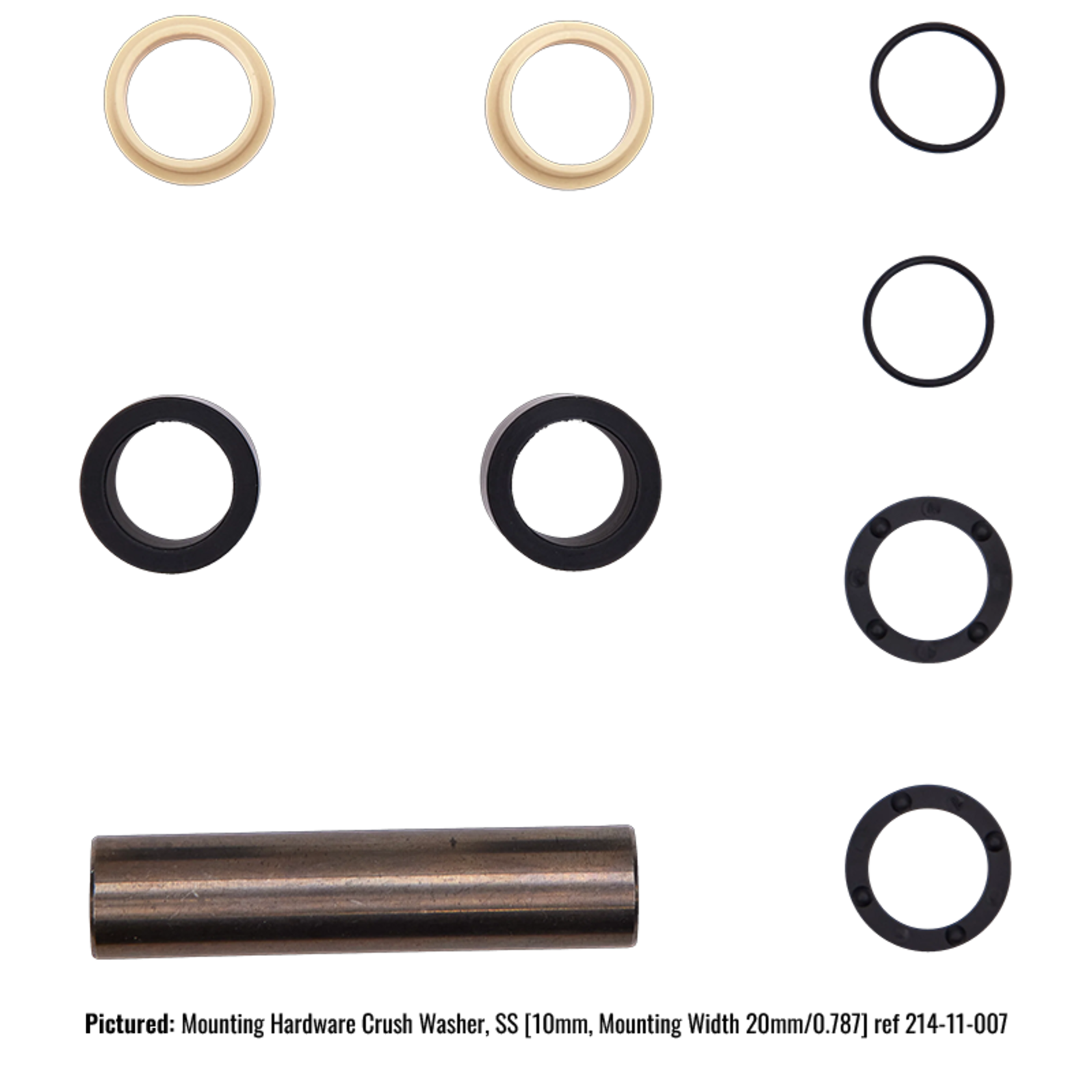 Kit Hardware Montaggio Ammortizzatore Fox Shox - 9 Pezzi M8x30mm, Per MTB E Bici Da Corsa - Foto 11