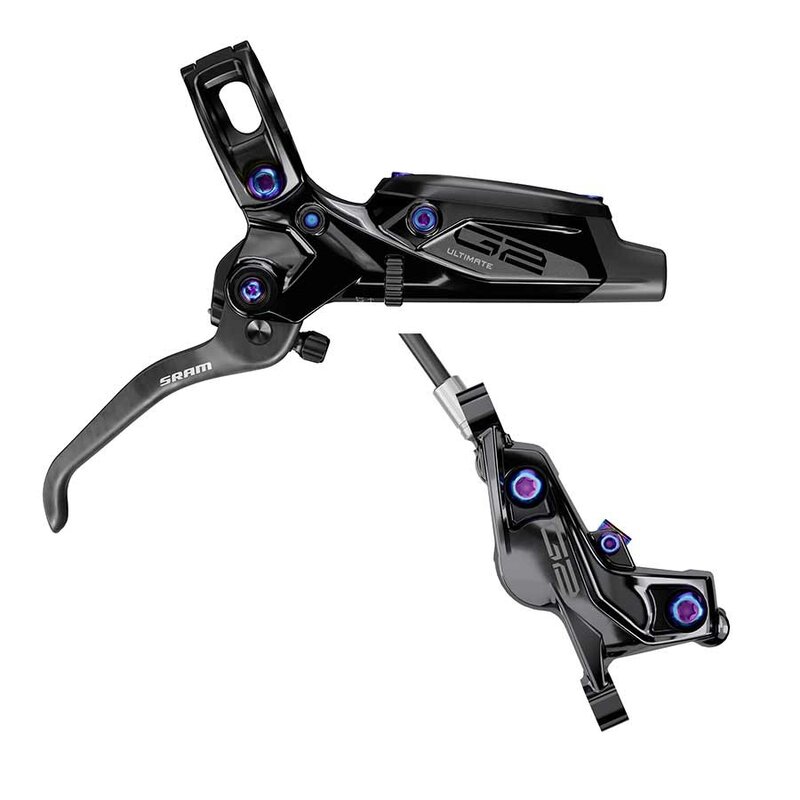 SRAM SRAM G2 Ultimate Rear Brake Black w/ Rainbow Hardware