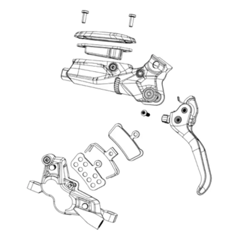 SRAM Code Caliper Hardware Kit - The Inside Line