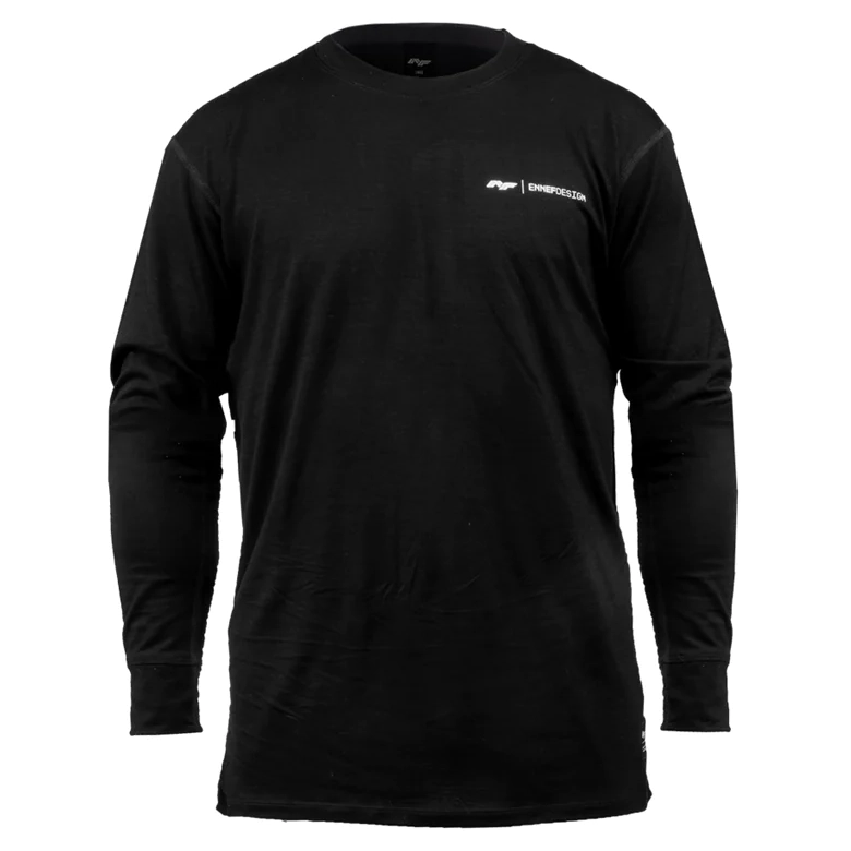 Ride NF Ride NF Super Fine 100% Merino Wool Long Sleeve Riding Tee