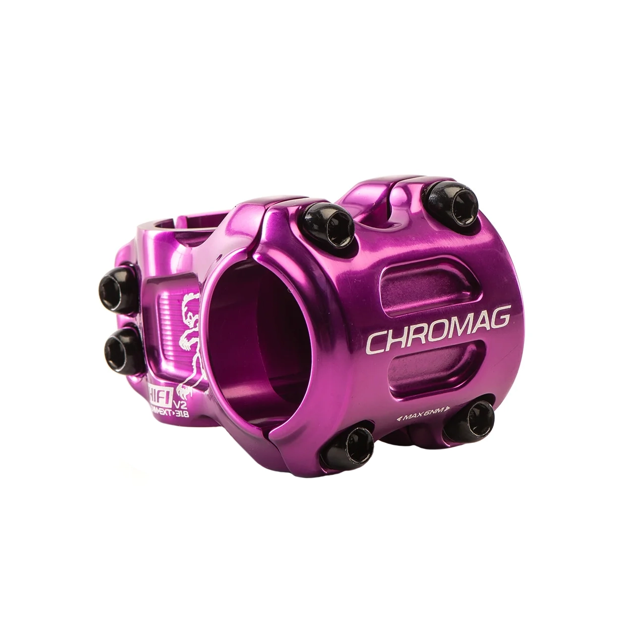 Chromag MTB Stem HIFI V2 31.8 mm, 50 mm Reach, Silver