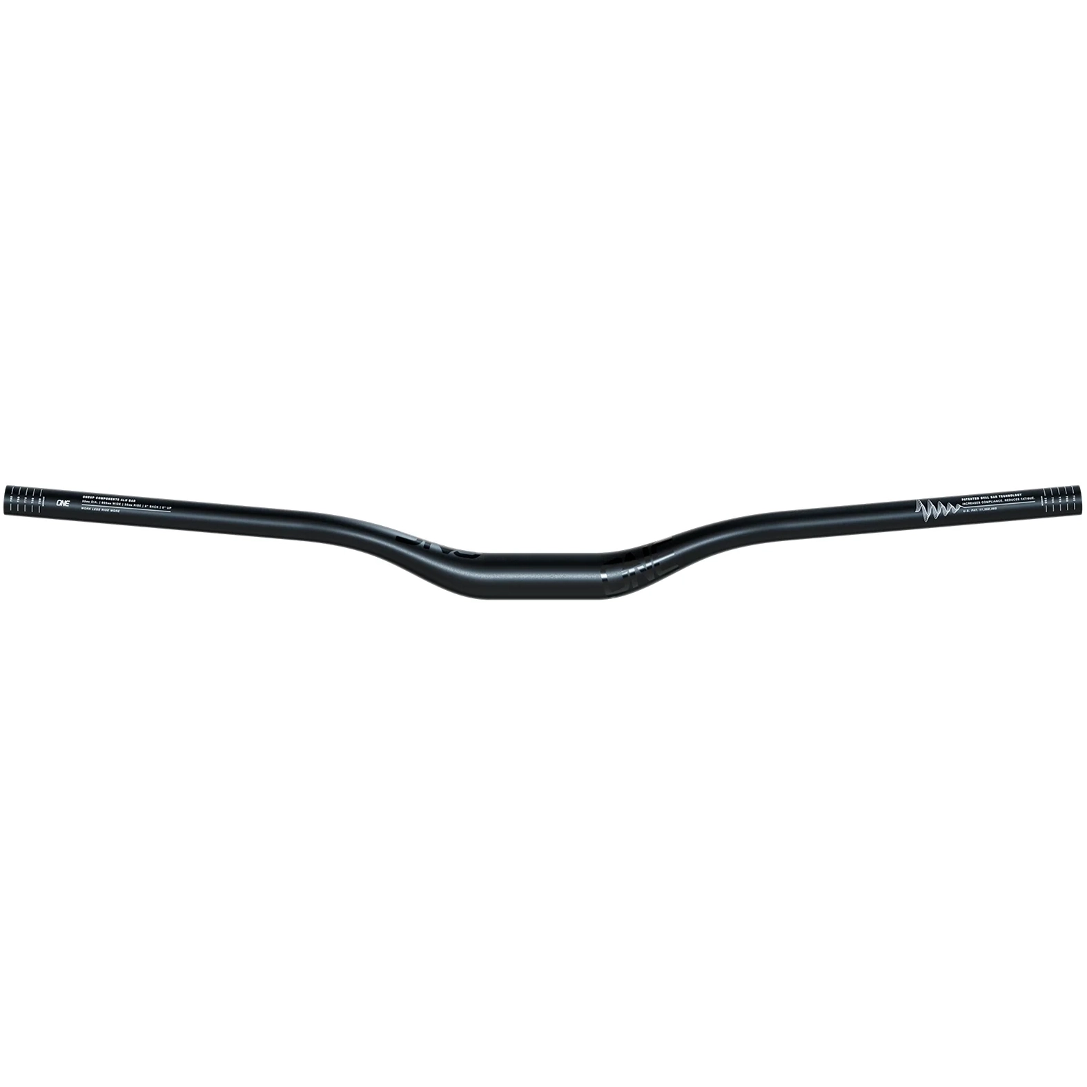 OneUp Carbon Handlebar 35mmライズ 760mm幅 OneUp Components 35mm Rise Carbon Handlebar