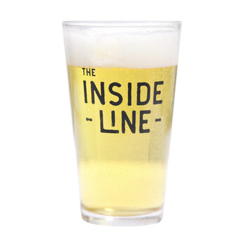 The Inside Line The Inside Line Pint Glass