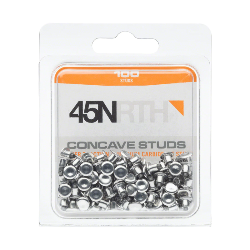 45NRTH Concave Aluminum Studs - The Inside Line Mountain Bike Service Ltd.