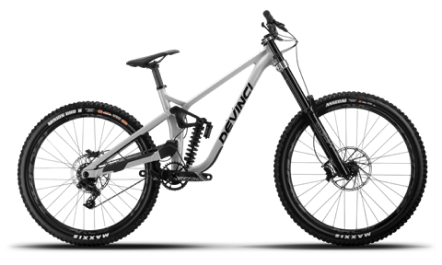 Chainsaw mountain bike by the brand Devinci