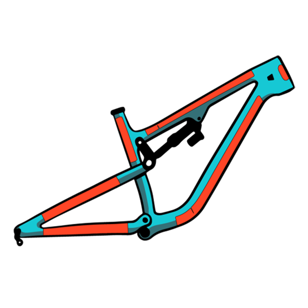 RideWrap Covered Kit Frame Protection Full Suspension MTB The