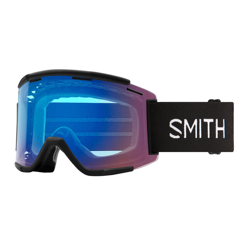 スキー・スノーボードアクセサリー SMITH SQUAD XL Black cp Pro Phot Blue Smith Squad XL Goggles - The Inside Line