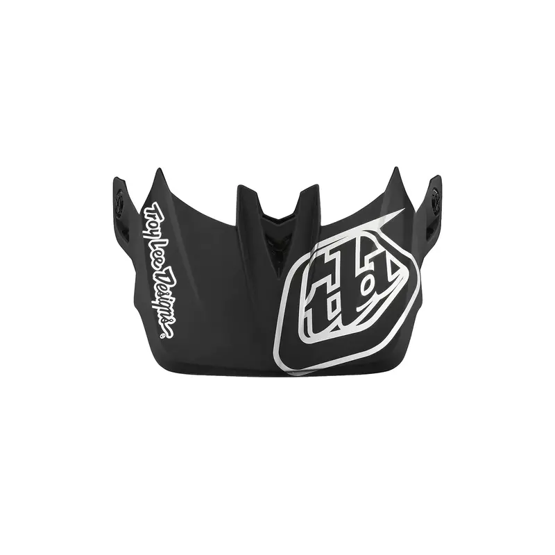 Troy Lee Designs Troy Lee Designs D4 Visor Stealth Black/Silver