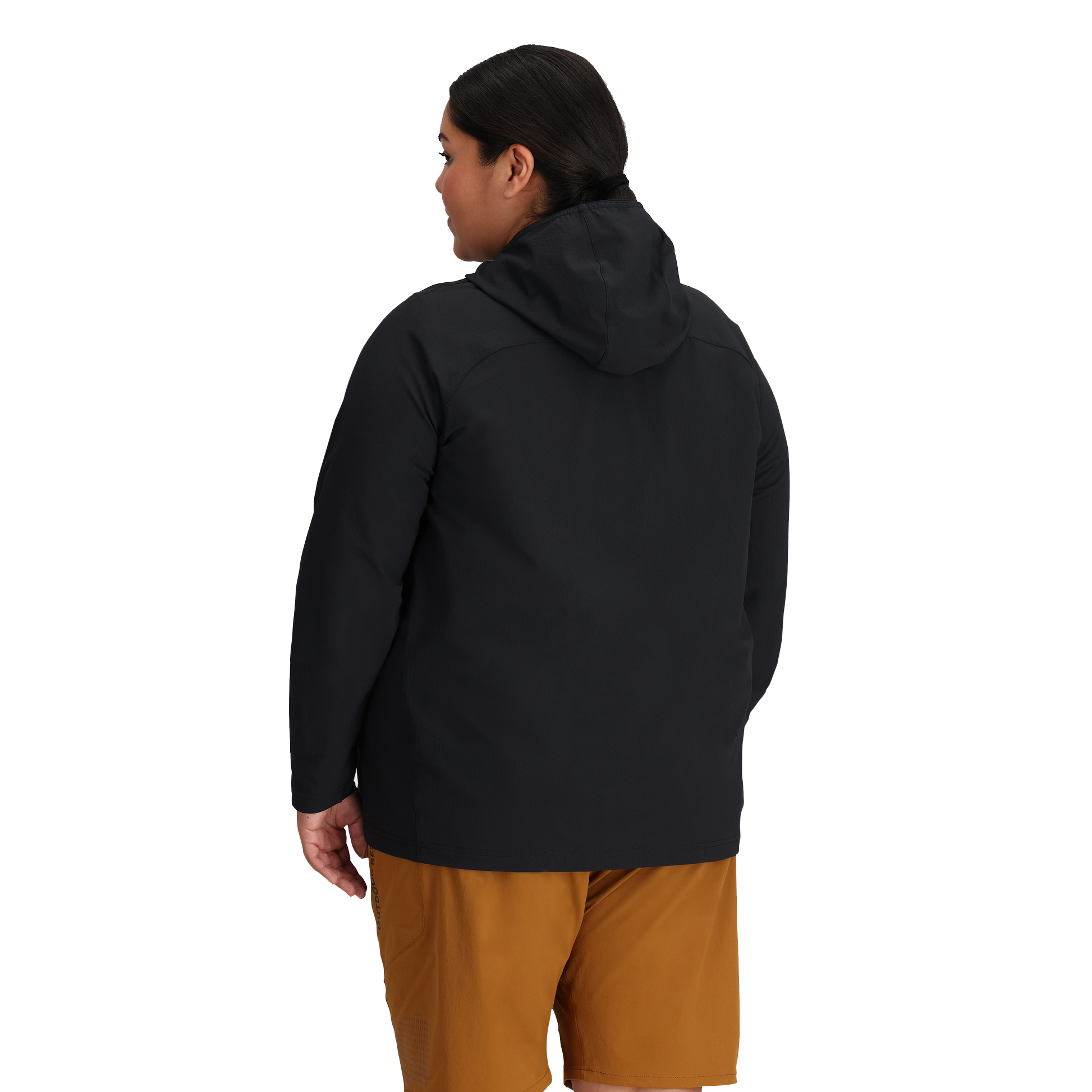 Outdoor Research Outdoor Research Freewheel Half Zip Womens Hoodie Black