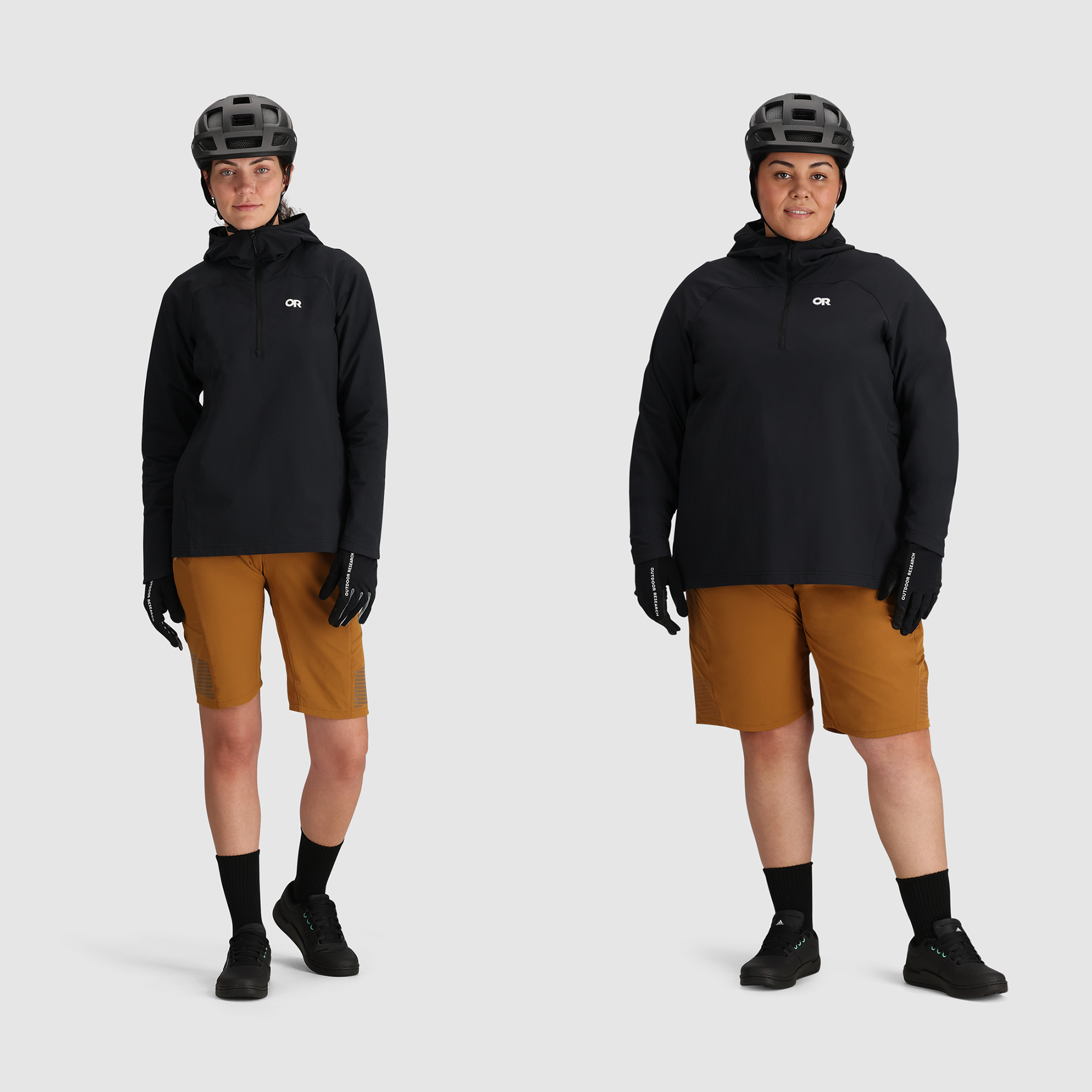 Outdoor Research Outdoor Research Freewheel Half Zip Womens Hoodie Black