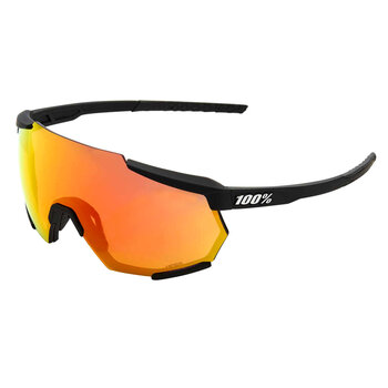 100% 100% Racetrap Soft Tact Black HiPER Red Multilayer Mirror Lens