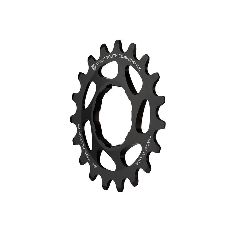 Wolf Tooth Components Wolf Tooth Single Speed Aluminum Cog 3/32" Splined Black