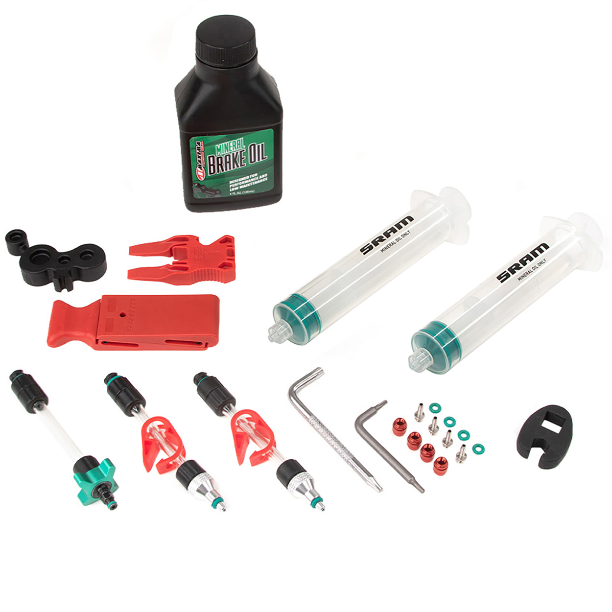 メンテナンス SRAM bleed kit SRAM Mineral Oil Bleed Kit V2 - The Inside Line