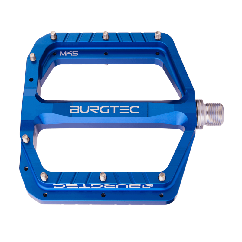 パーツ BURGTEC MK5 PENTHOUSE FLATS BURGTEC / PENTHOUSE FLAT MK5 PEDALS / Deep Blue / ペダル / バーグ