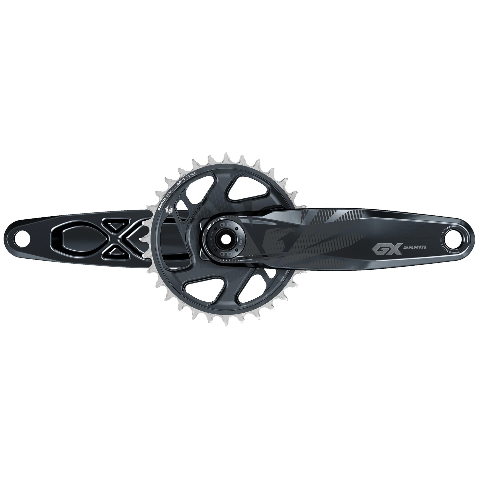 SRAM Eagle crankset 三穴/170mm/DUB SRAM GX Eagle DUB C1 Crankset - The Inside Line