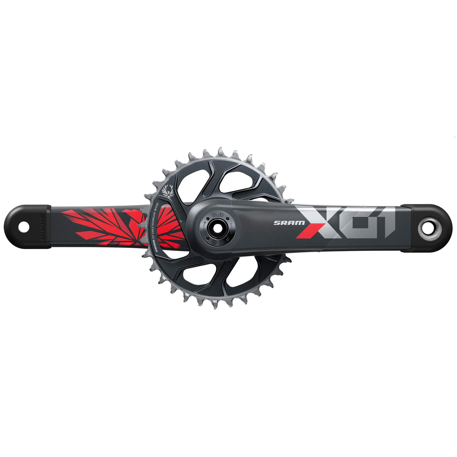 SRAM Eagle crankset 三穴/170mm/DUB SRAM GX Eagle FC-GX-1-C1 1x12 Crankset w/ Chainring