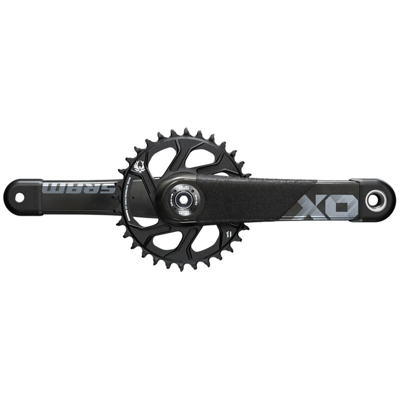 SRAM X01 DH DUB83 Crankset | 165mm Length | 34T | Black - The