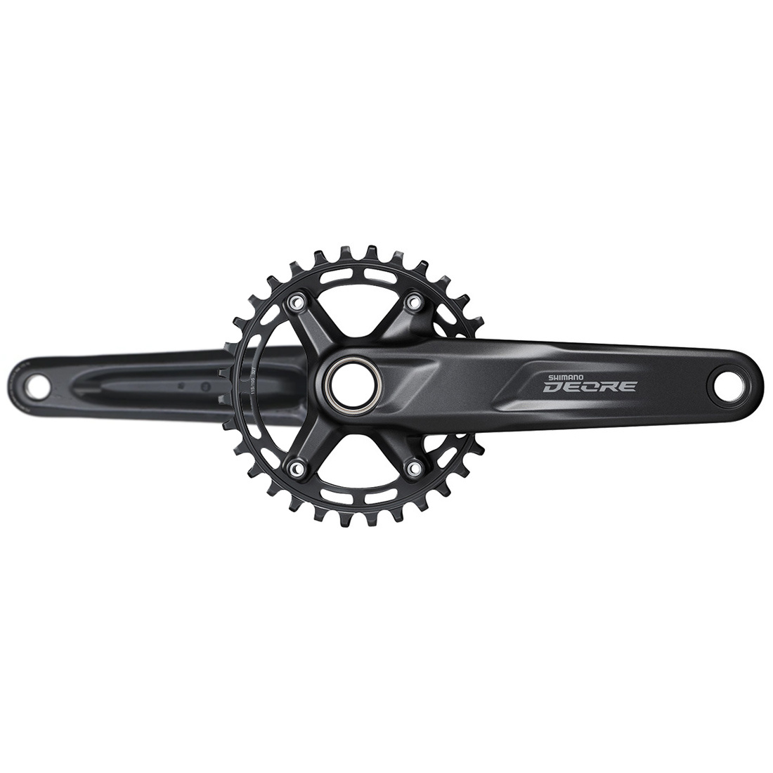 ５５％以上節約 Deore Shimano FC-M5100-1 The - 30T | 52mm | 170mm | Crankset パーツ