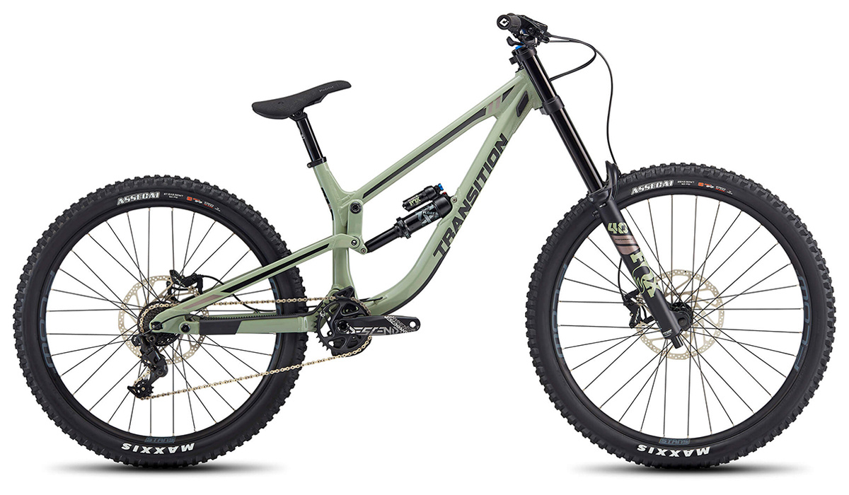 TR Downhill bike by the brand Transition