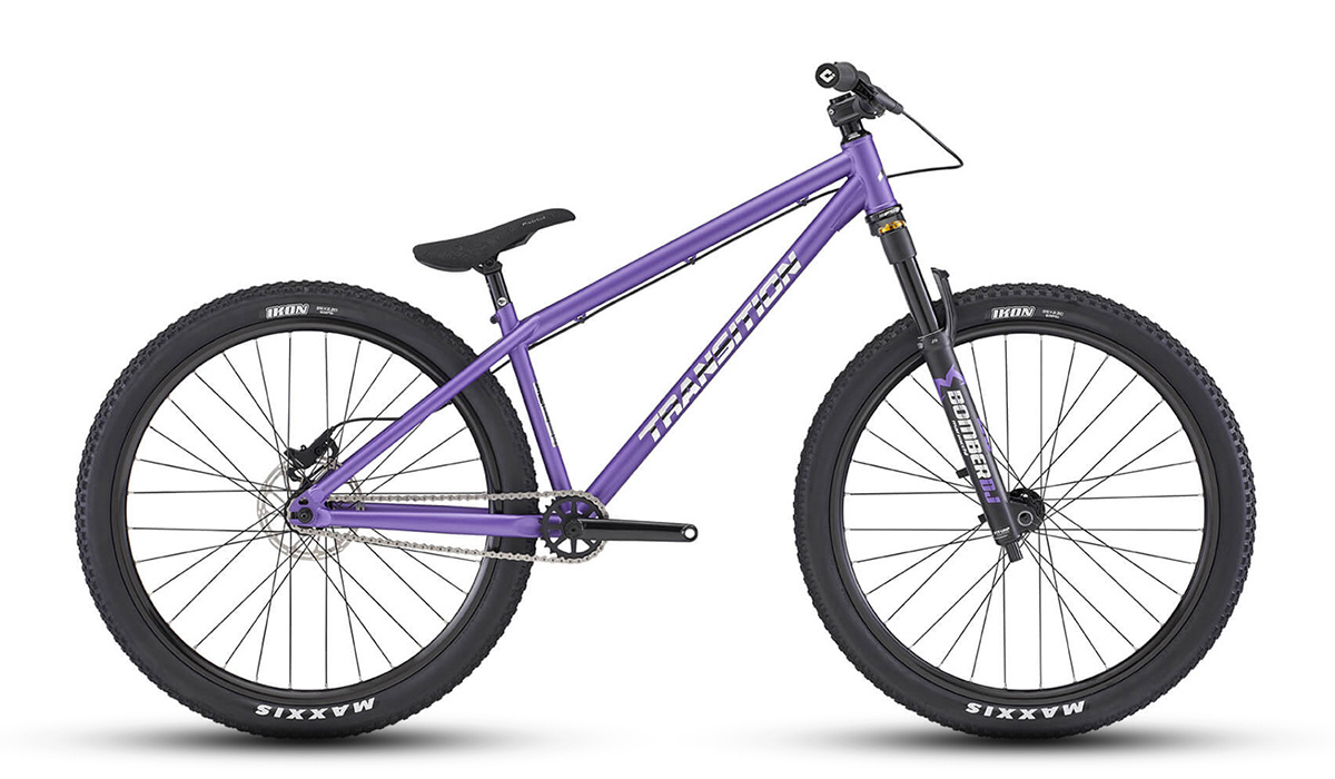 PBJ dirt jumper by the brand Transition