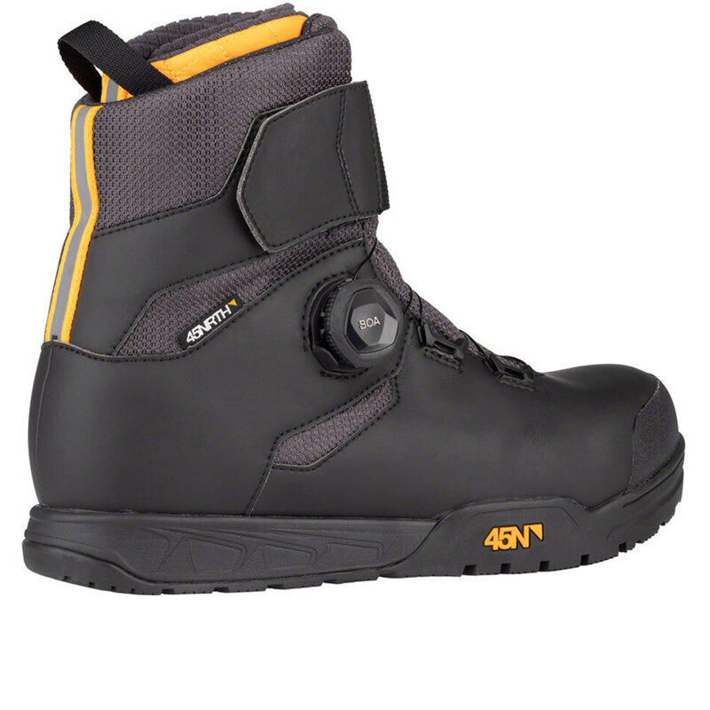 45NRTH Wolvhammer BOA Clipless Boots Black - The Inside Line