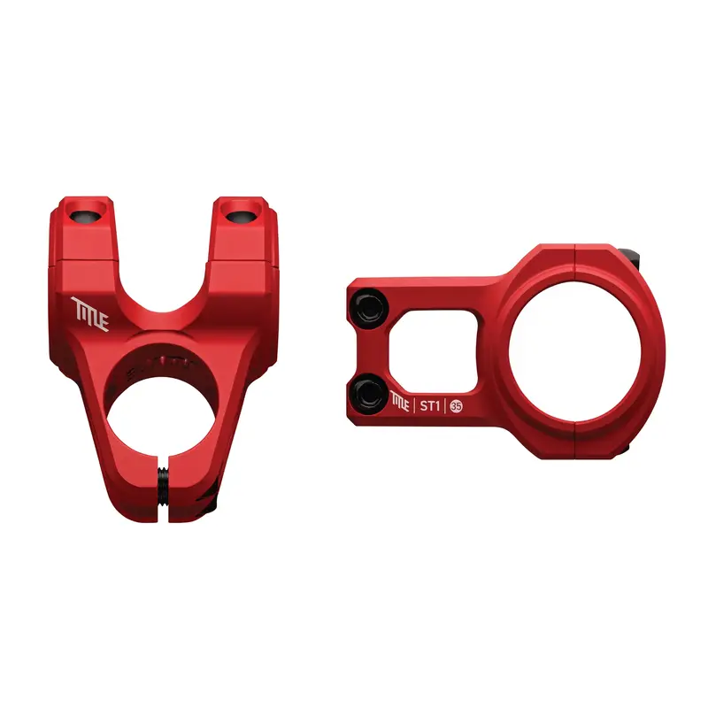パーツ Title MTB ST1 35stem length40mm ST1_35mm_Squared_Grey_Front.