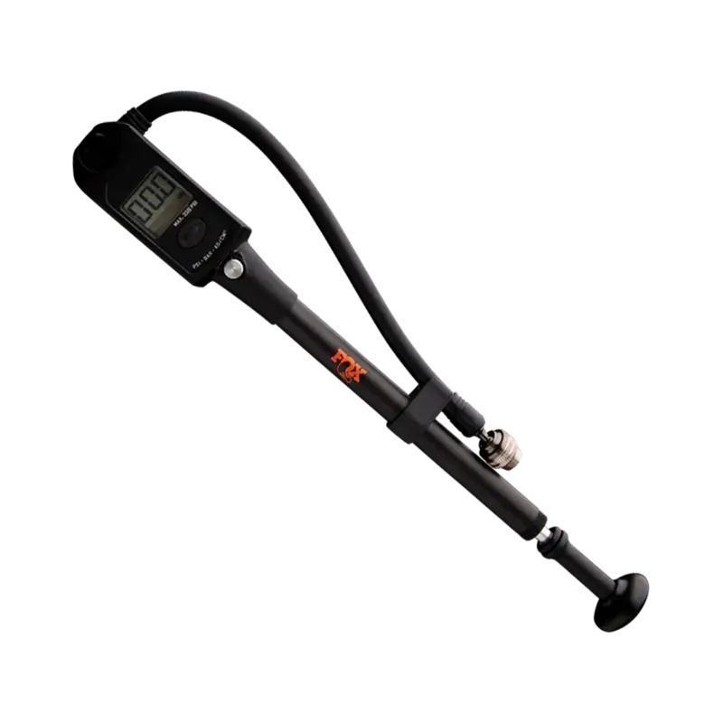Fox Digital HP Shock Pump Long Swivel Head (Replaceable Battery